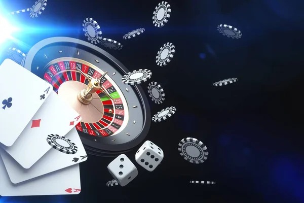 American Roulette wheel layout with 38 pockets including 0 and 00